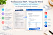 convert PDF or image to word with accurate typing