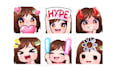do custom twitch emotes chibi emotes animated emotes vtuber emotes twitch