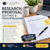 edit and proofread your research proposal