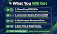 do python data cleaning, excel automation and web scraping