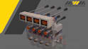create 3d industrial animation, machinery and technical visualization