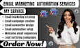 do email marketing automations newsletters hubspot instantly wordpress developer