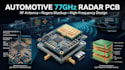 develop automotive 77ghz radar pcb, rf antenna and rogers stackup