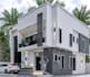 create realistic 3d house exterior rendering and architectural visualization