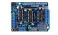 write arduino code for stepper, servo, and bldc motor control