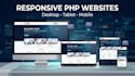 build a PHP mysql website with database functionality