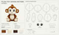 create a custom plush sewing pattern for your plush toy