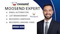 set up moosend email marketing moosend automation moosend campaigns
