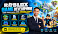 create roblox game developer roblox game scripter full game development vfx ui