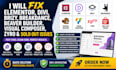 fix elementor divi brizy breakdance beaver builder visual composer zyro sold out
