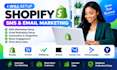 do shopify txtcart SMS marketing sender klaviyo ysms activecampaign postscript