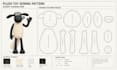 create a plush sewing pattern and tech pack for manufacturing