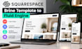 migrate squarespace brine template to fluid engine repair broken squarespace css