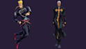 create anime pixel art character sprite and game character