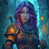 design fantasy game logo