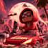 create an eye catching cartoon album cover
