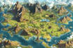 draw a map illustration for your project