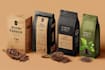 do unique coffee pouch packaging, bag, and label design