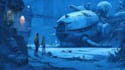make cyberpunk or sci fi concept illustrations
