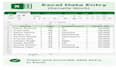 do accurate data entry, copy past and web reserch