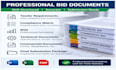 prepare professional tender, rfp and bid documents