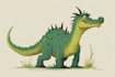 draw you dinosaur cartoon design
