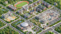 create 3d campus school event mall and wayfinding maps
