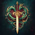 do a fantasy game logo