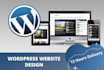 do wordpress website development, design, redesign wordpress woocommerce website