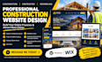 build government contract contractor construction website and remodeling website