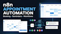 build n8n appointment booking automation with reminders