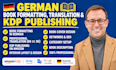 do german book formatting, translation and KDP publishing