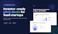create any pitchdeck using canva or powerpoint