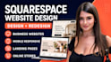 redesign squarespace website squarespace website design redesign squarespace