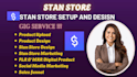 setup your stan store, store design, digital products
