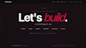 create a professional developer portfolio website
