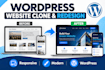 copy clone website design redesign wordpress website