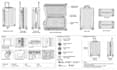 create luggage tech pack, suitcase, carry on, trolley, specs, production ready