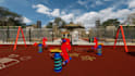 build 3d outdoor playground design, park playground, themed playground, playarea