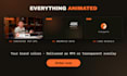create motion graphics, lower thirds and logo animations