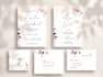 design modern wedding invitation suite and event stationery
