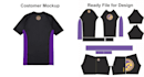 create sublimation jersey design and print ready file