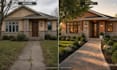 transform the existing facade into a modern new look that matches your preferred