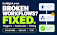 fix gohighlevel workflows and automation errors