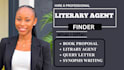 submit your book to active literary agents and write book proposal