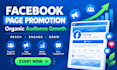 do facebook promotion and grow your fb page organically