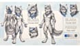 create furry reference sheet fursona ref sheet and furry character design