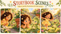 create consistent ai illustrations for kids storybooks