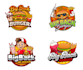 create an excellent burger logo design for your brand