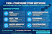 configure vlan, dhcp, dns, IP, switch, router and server in cisco packet tracer